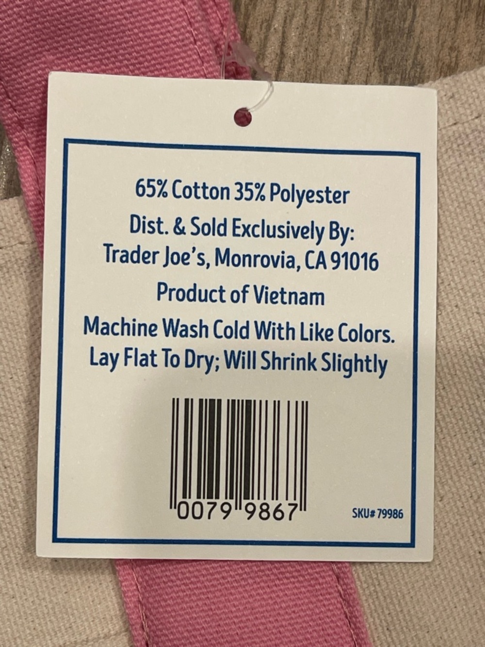 Trader Joe's 5 Pastel Canvas Tote Bag BUNDLE ~ 1 Large 💜 4 Minis 💜🩷🩵💚 NWT - Picture 9 of 10